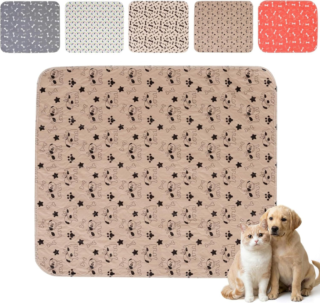 Puppy Pee Pads with Pheromones,Forever Pad,Washable Pee Pads for Dogs,Reusable Dog Pee Pads,Waterproof and Leak-Proof,Non-Slip Base Training Pad Suitable for Home(Gray,M:31.5*27.6in) - Image 12