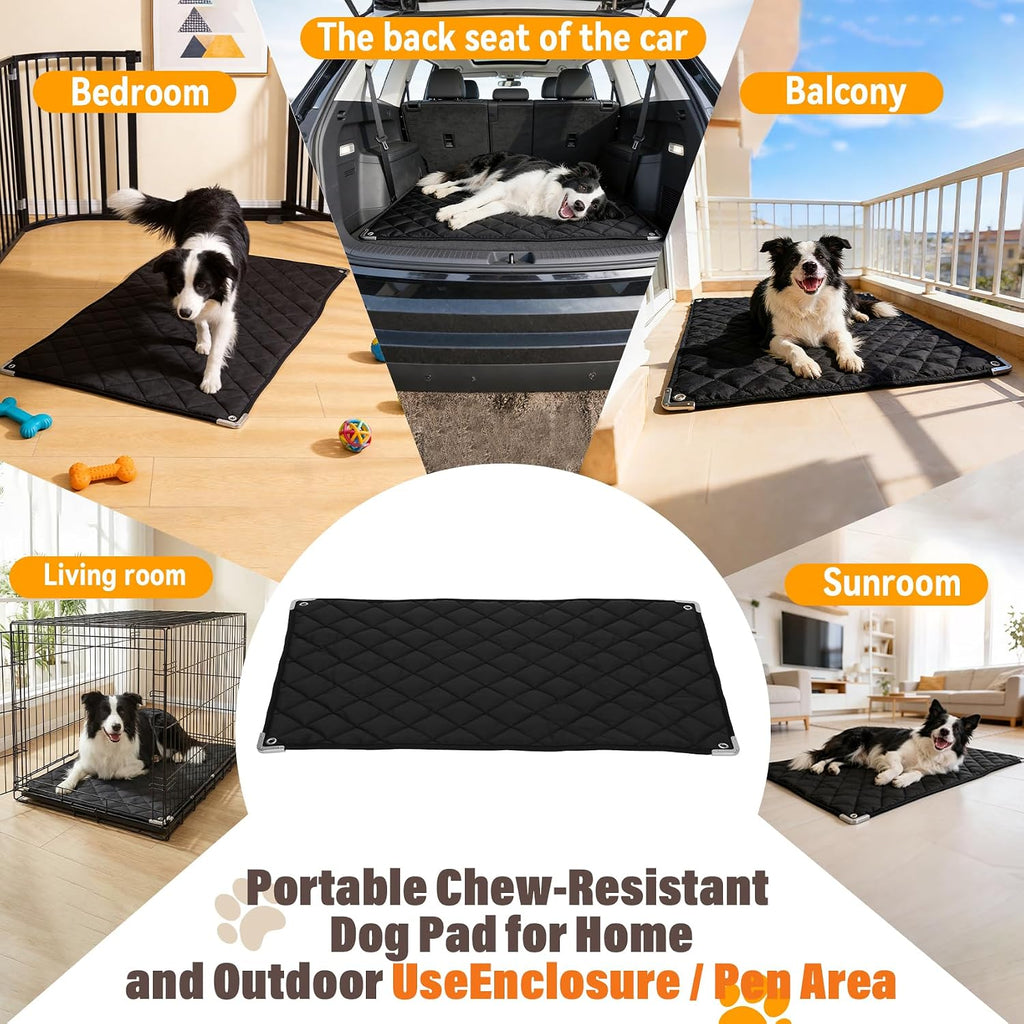 Brobear imported USA authentic durable dog crate bed for stubborn chewing breeds.