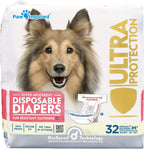 USA imported Paw Inspired disposable diapers for dog incontinence