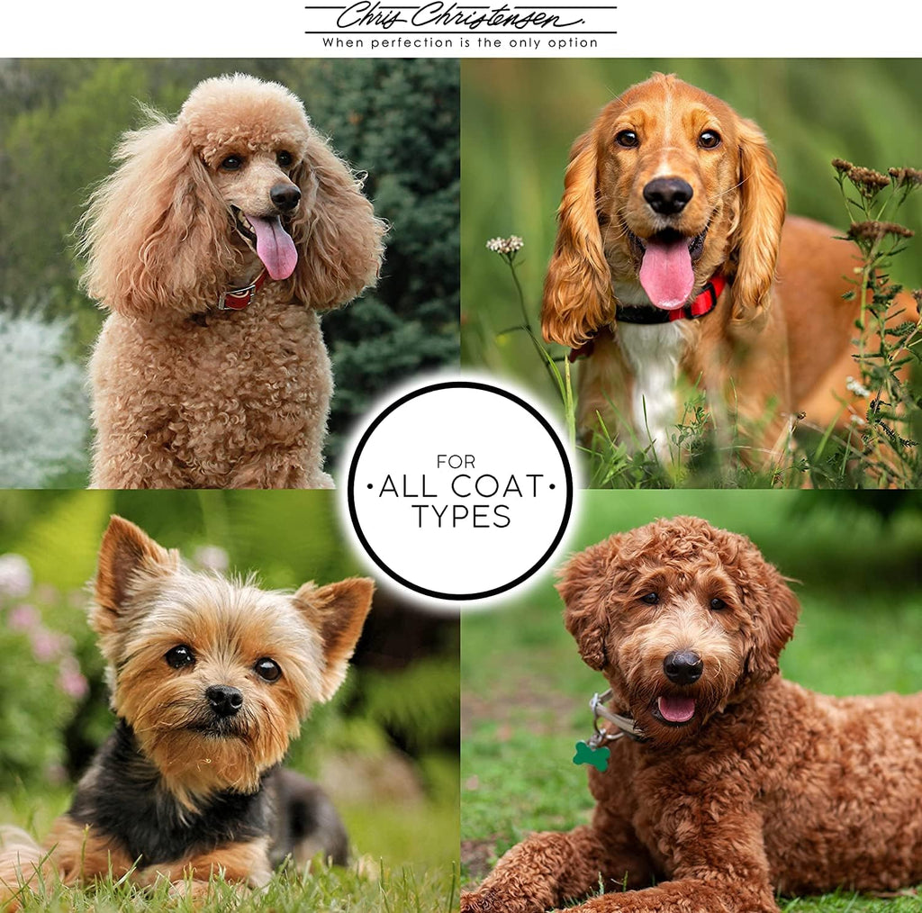 Chris Christensen highly concentrated professional pet conditioner texture display