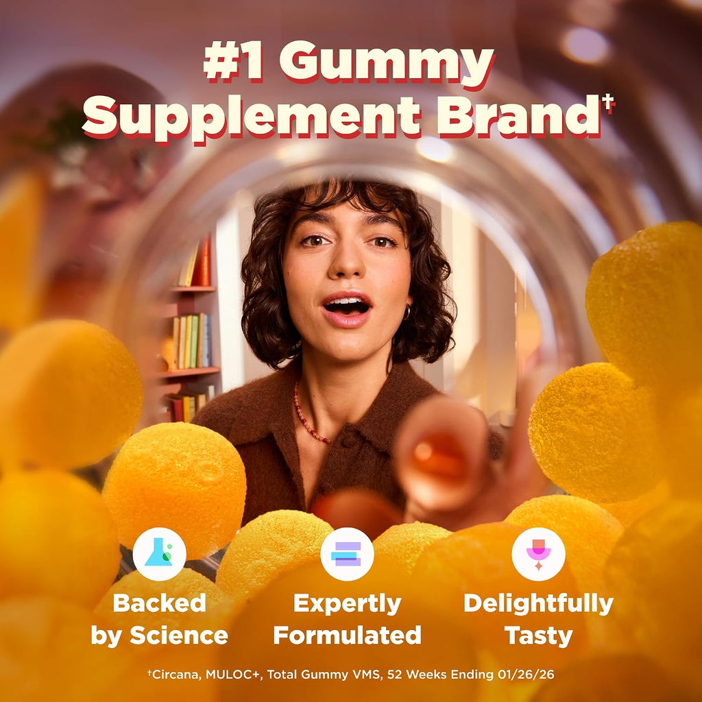 Olly Fiber Gummy Rings berry melon flavor highlight