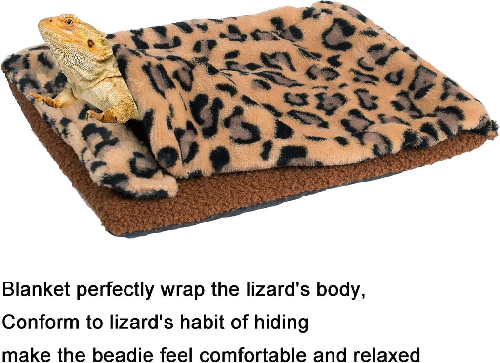 Reptile tank habitat shelter with non-slip silicone bottom