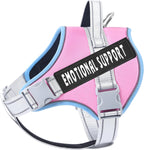 voopet Service Dog Harness, Emotional Support Pet Vest Harness, Reflective Breathable & Adjustable No Pull ESA Harness for Small Medium Large Dogs (with 4 PCS Removeable Tags),XX Small (Pack of 1) - Image 14