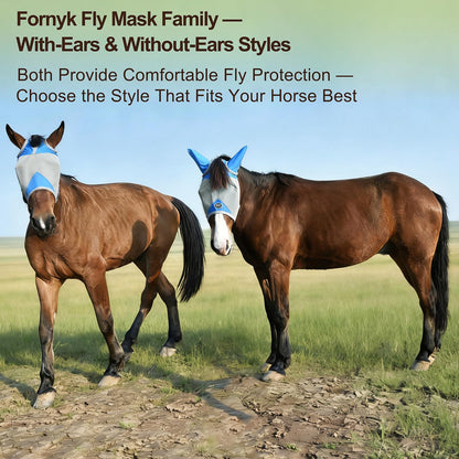 Fornyk horse fly mask large size product packaging view