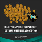 Close up view of Pro Plan Gastroenteric canine prescription kibble bag