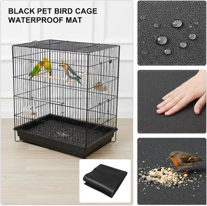 Under cage mat showing non-slip base for pet safety