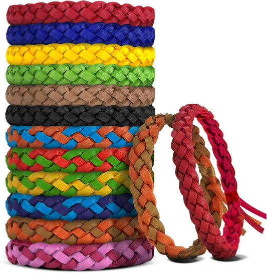 BuggyBands mosquito repellent bracelets pack of 24 front view