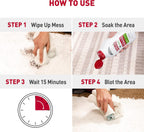 Nature's Miracle dog odor control formula in a home setting