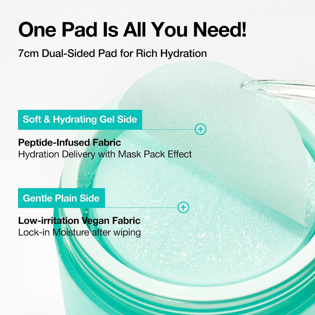 Anua PDRN 100 Hyaluronic Acid Toner Pad, 6.1 fl oz, 60 Count - Image 5