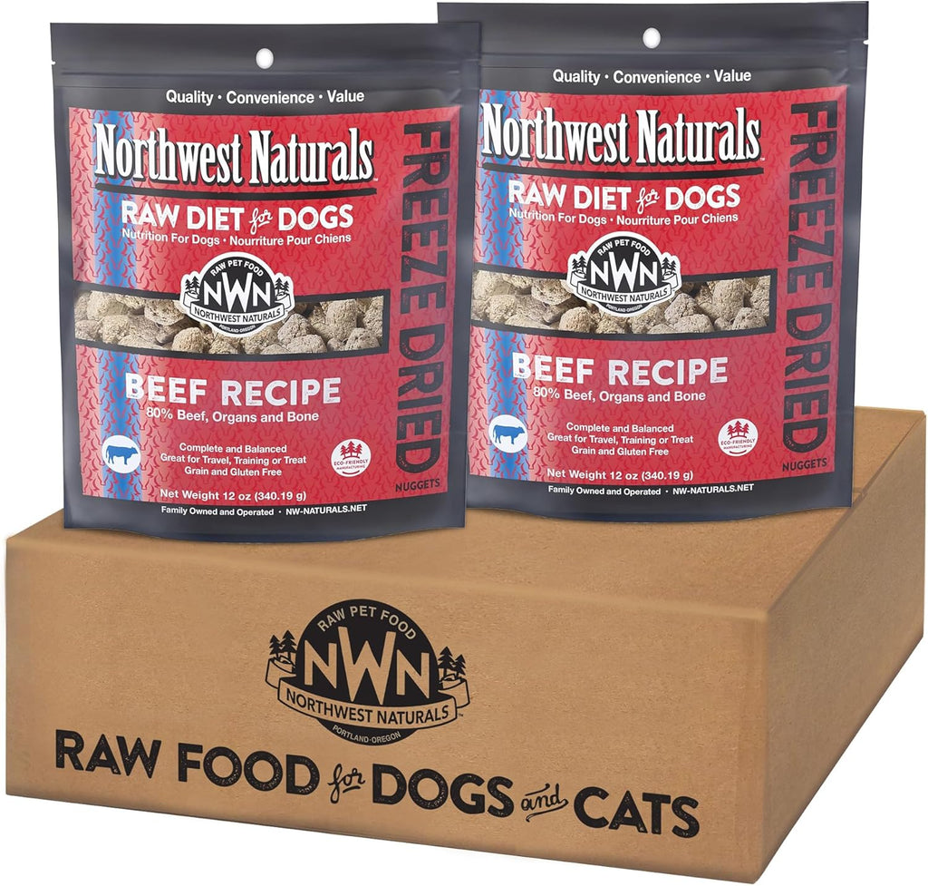 Northwest Naturals Freeze-Dried Beef Dog Food - Bite-Sized Nuggets - Grain-Free, High-Protein, Raw Diet, Human-Grade Ingredients, All Natural, Premium Quality, Healthy & Nutritious - 12 Oz - Image 13