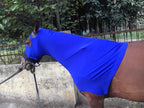 Majestic Ally horse hood fleece lined nose band close up view
