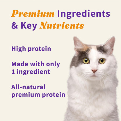 Healthy high protein digestible treats for cats and puppies