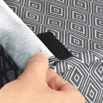 Pet Prime windproof and dustproof dog crate cover black color