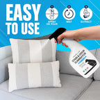 Using NonScents spray on a fabric sofa