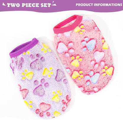 Insulating fleece fabric thickness illustration for pet care
