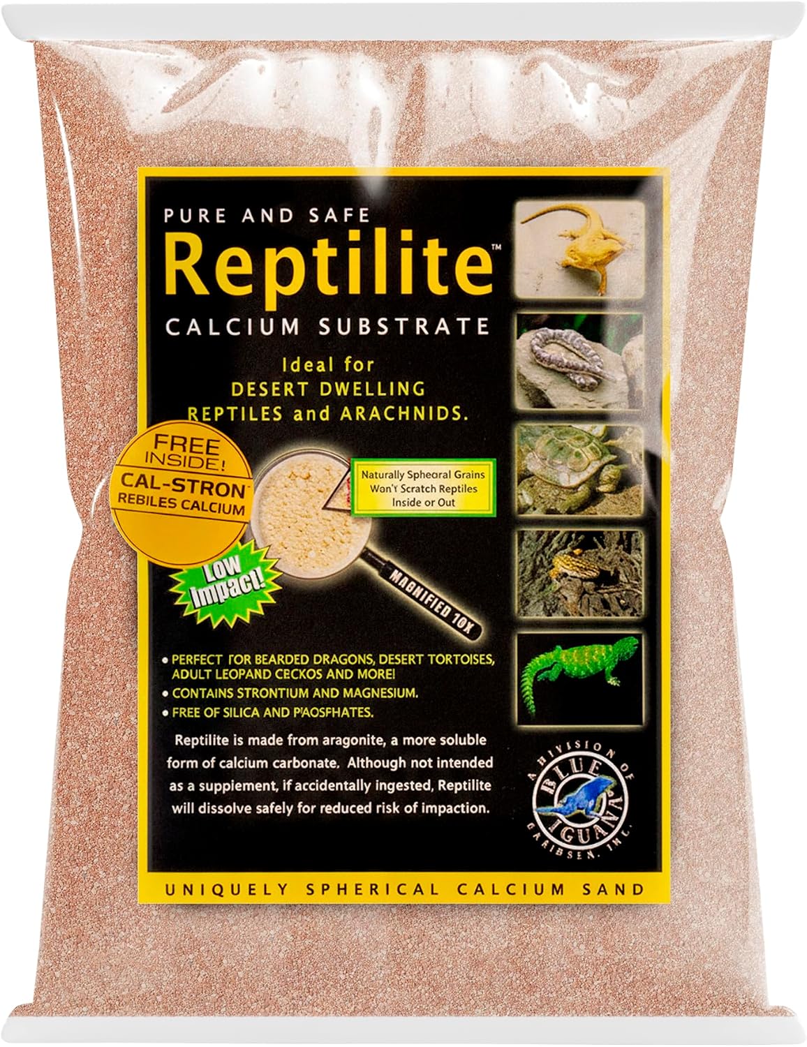 Carib Sea Reptilite Natural Calcium Sand 10LBS - Image 9