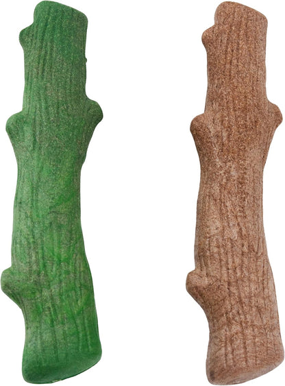 Dogwood Calming Dog Chew Toy - Real-Wood Blend, Moderate Chewers, Medium, 7.5", 2-Pack (Natural & Hemp Flavors) - Image 13