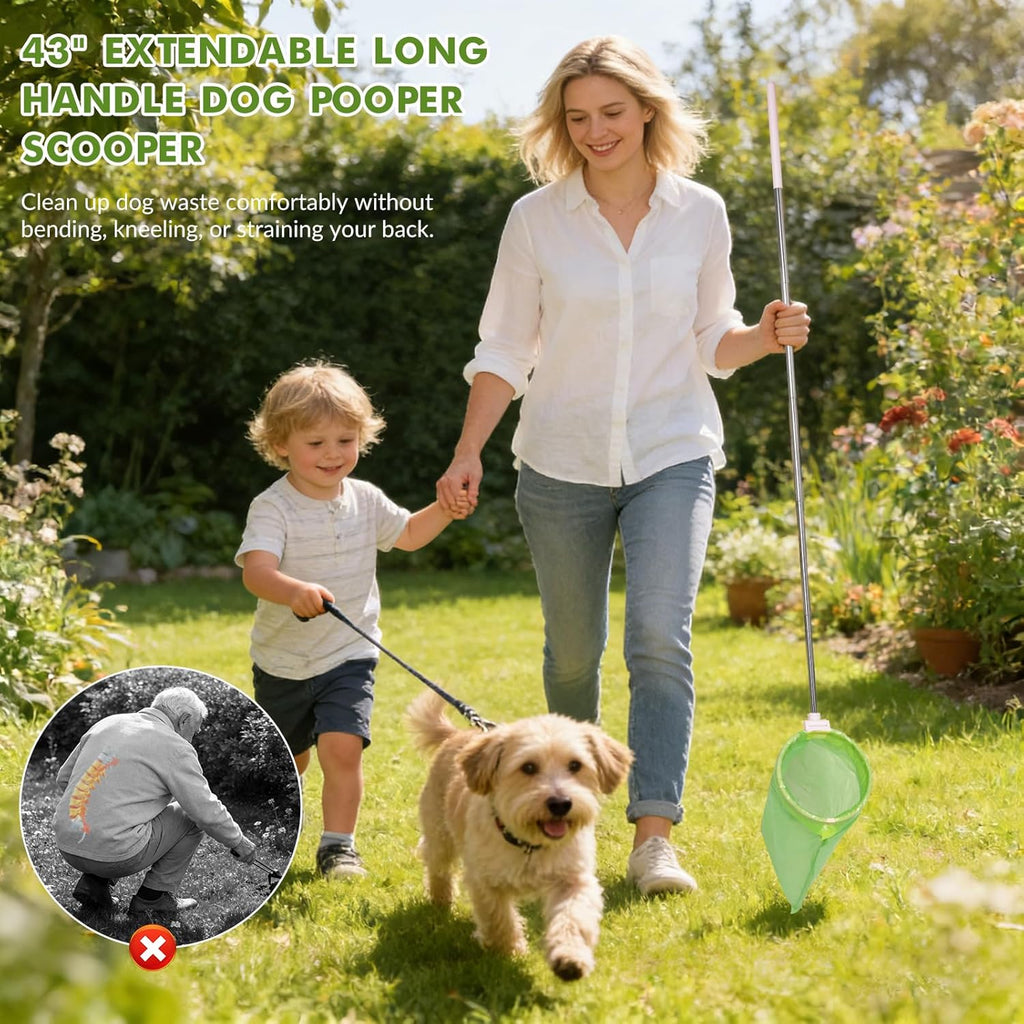 Wzxlj.Y portable pet waste picker collapsed to compact travel size