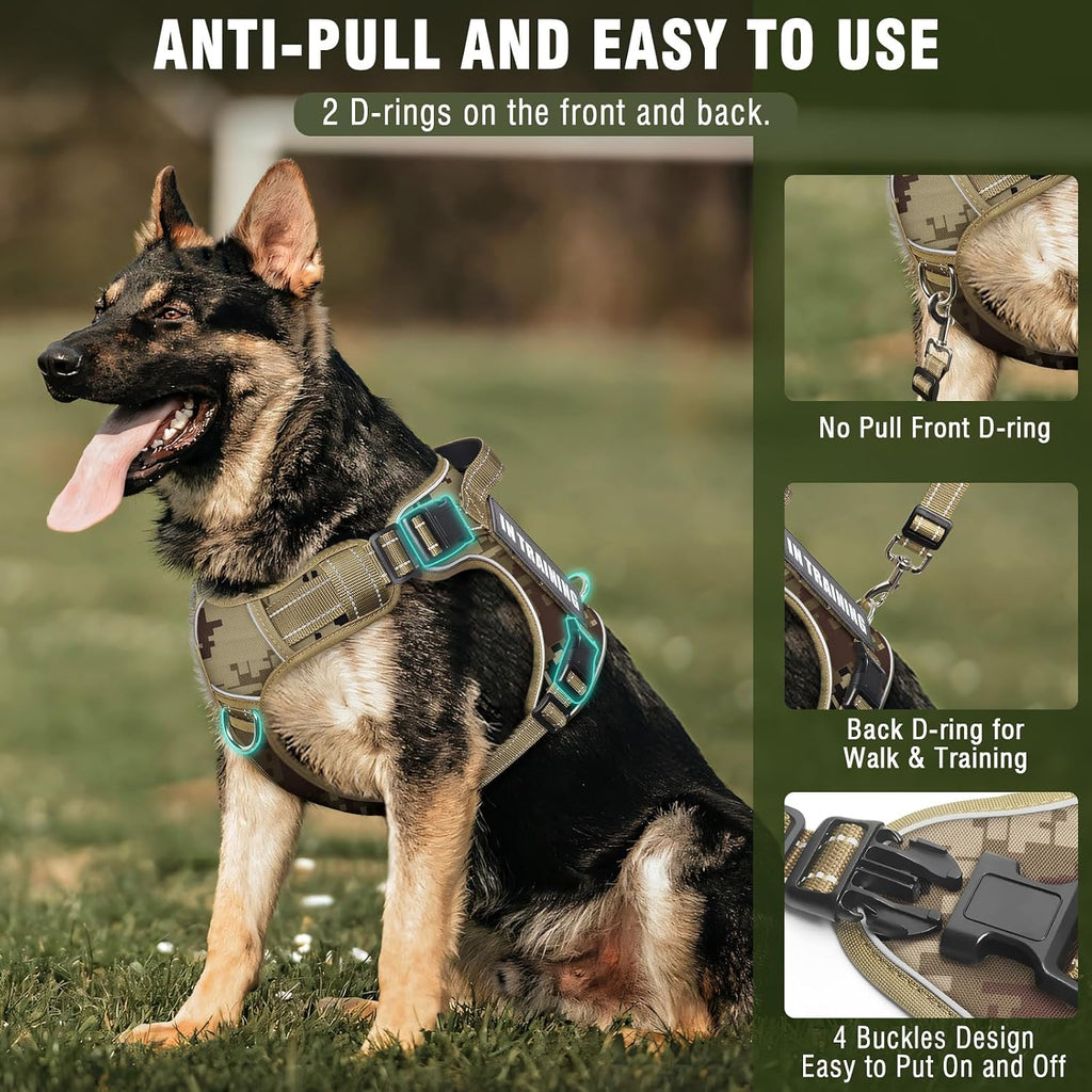 Two in one reflective dog leash with integrated car seat belt buckle attachment accessory