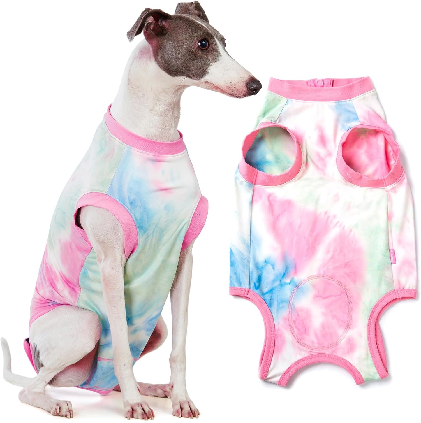 Recovery Suit for Dogs,Dog Cone Alternative Zipper Surgery Suit Female Spay,Soft Dog Surgery Suit for Anti Licking,Breathable Surgical Suit for Dogs Female Spay - Image 15