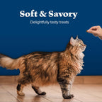 Side profile of the Blue Buffalo Wilderness cat treats bag