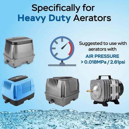 Authentic AquaMiracle imported pond aeration system accessories setup.