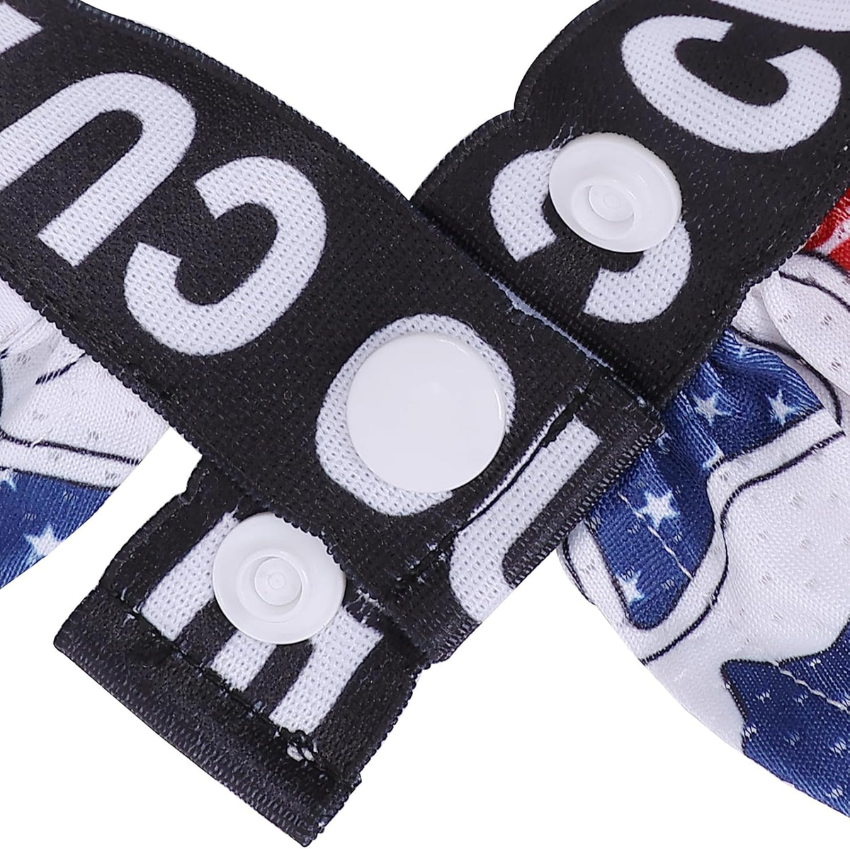 Close up of the breathable mesh fabric on CuteBone pet apparel.