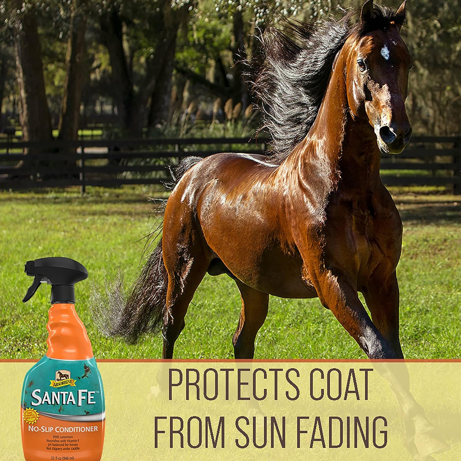 Silk protein enriched pet detangling spray bottle back label directions.