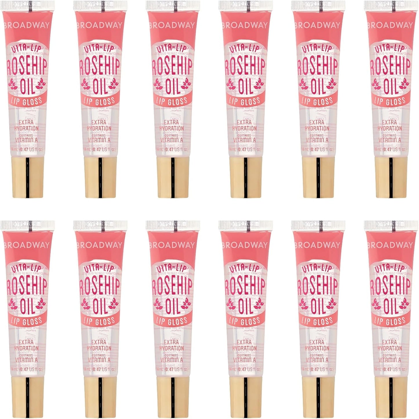 Ruby Kisses broadway vita lip clear gloss for high shine and lip hydration