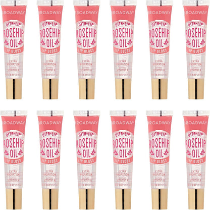 Ruby Kisses broadway vita lip clear gloss for high shine and lip hydration
