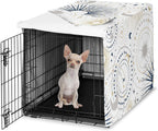 Sweet Jojo Designs 36in. Medium Dog Crate Cover (Grey and Beige Striped) Pet Cage, Kennel Covers (Taupe, Modern, Bold, Classic, Stripes, Contemporary, Minimalist, Geometric Lines) - Image 9