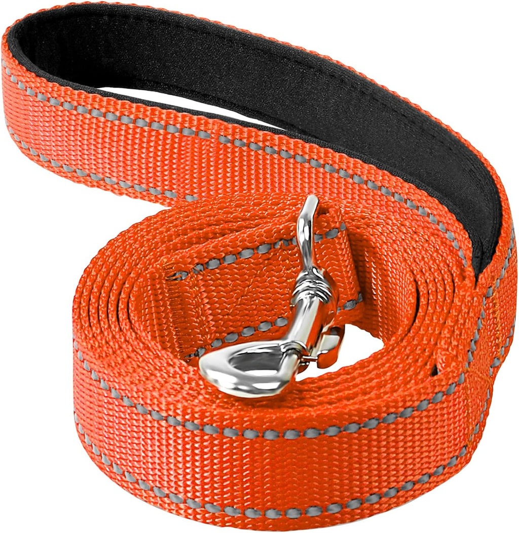 Reflective Dog Leash 6ft Soft Padded Handle Nylon Lead for Small & Medium Dogs, Durable Walking Training Leash for Night Safety (Turquoise,3/4Inch Wide) - Image 14