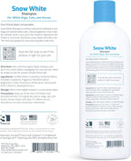 Veterinary Formula Snow White shampoo bottle cap detail
