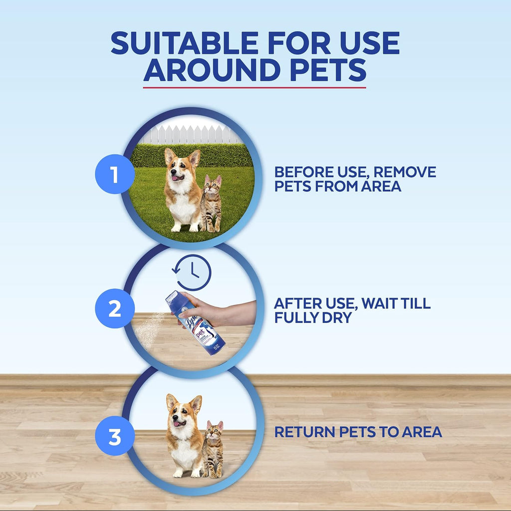Close up of Lysol Pet Odor Eliminator Fresh Scent nozzle
