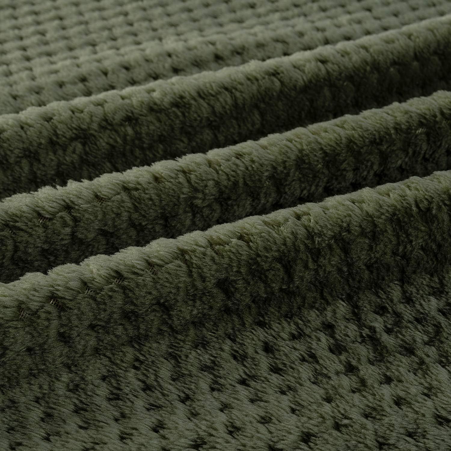 Large CUTEMATE cat blanket spread across a luxury bed for furniture protection.