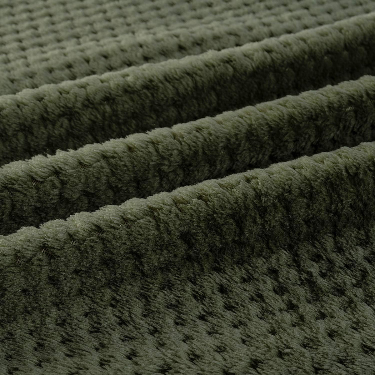 Large CUTEMATE cat blanket spread across a luxury bed for furniture protection.