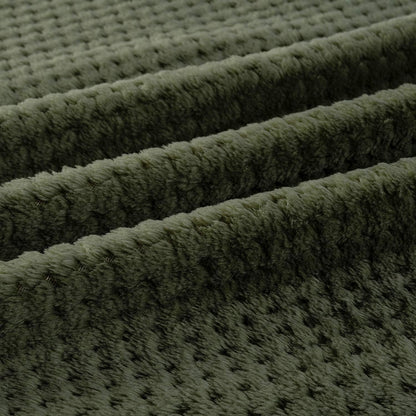 Large CUTEMATE cat blanket spread across a luxury bed for furniture protection.