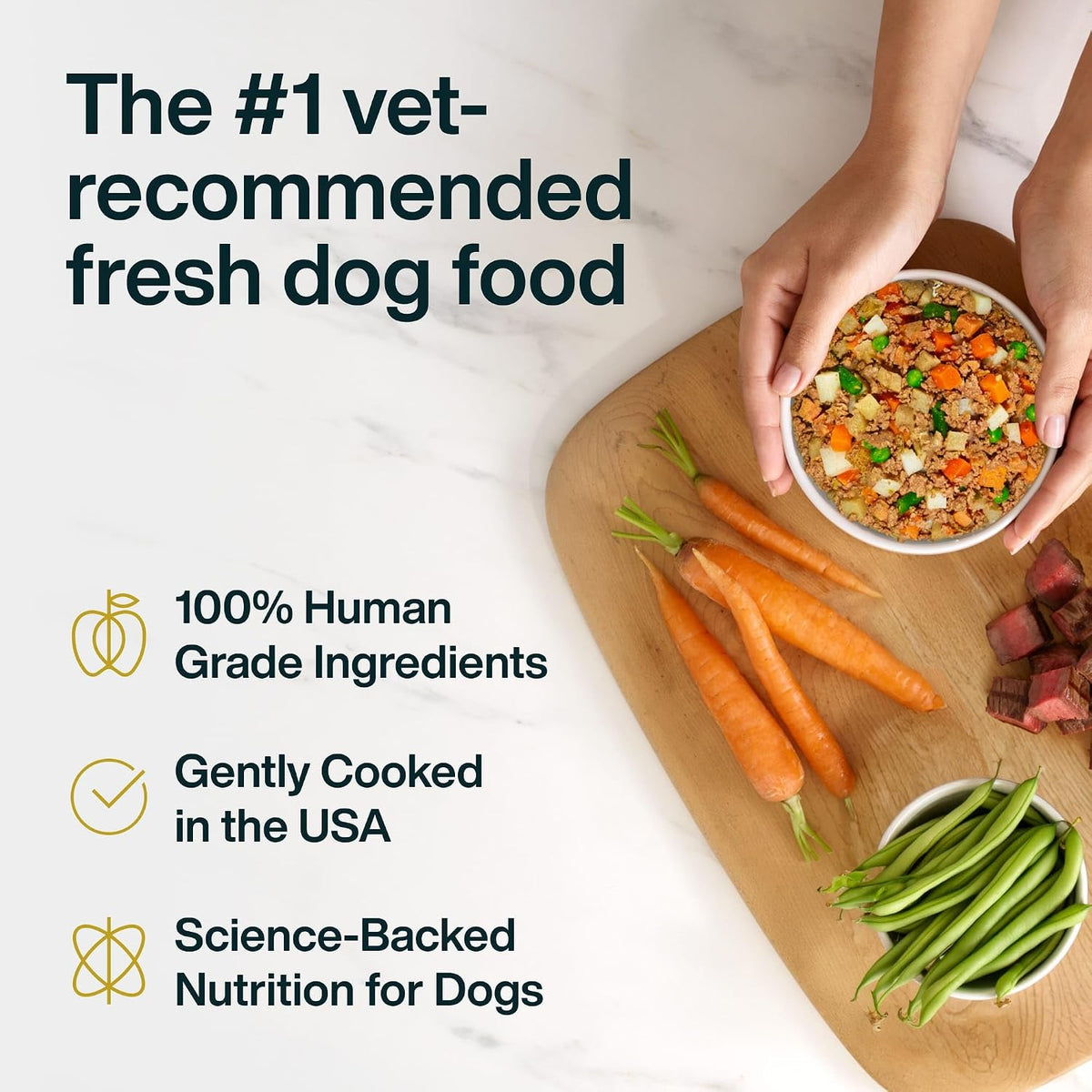 JustFoodForDogs beef chicken and turkey dog food cartons