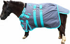 Challenger 1200D Miniature Weanling Donkey Pony Horse Foal Winter Blanket Teal 51945 - Image 10
