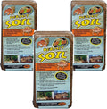 Zoo Med Hermit Soil Coconut Fiber Brick front view terrarium substrate