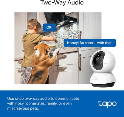 Tp-Link Tapo C220 night vision feature demonstration