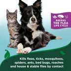Vet's Best Waterless Flea & Tick Bath for Cats, Plant-Based, 5 oz - Image 3