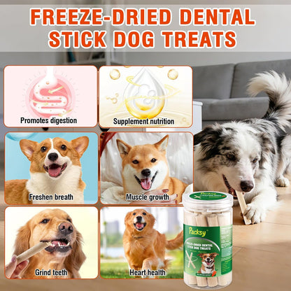 Packsy dog treats packaging label details