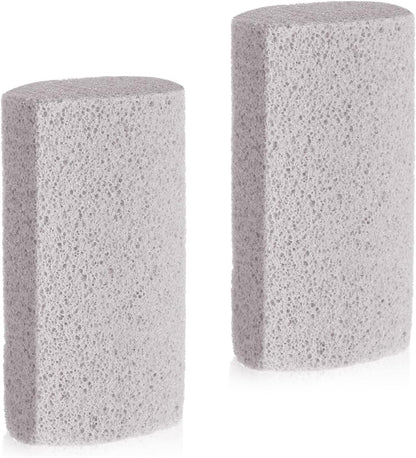 Packaging of Xuniea 2 piece pet hair remover pumice stone