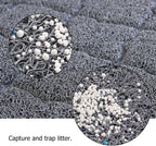 Unipaws cat litter mat showing textured vinyl coil surface