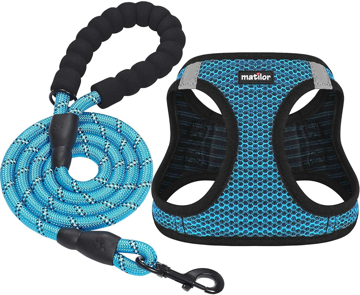 Matilor step-in breathable dog harness front view
