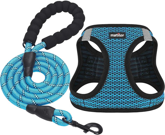 Matilor step-in breathable dog harness front view