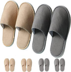 COZYAREA spa guest slippers front view