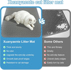 BPA-free ultra soft EVA foam cat litter trapping mat close up