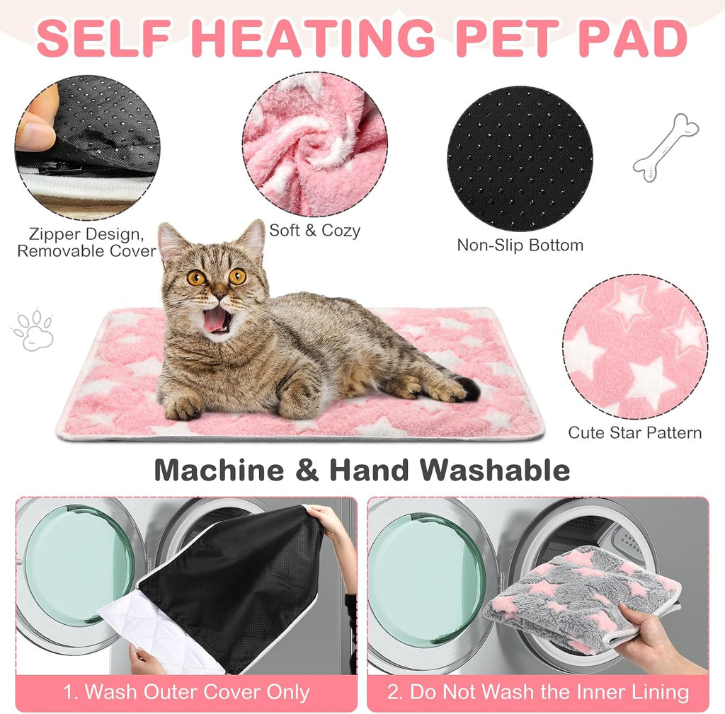 Clysee thermal pet crate mat showing the anti slip rubber dotted bottom